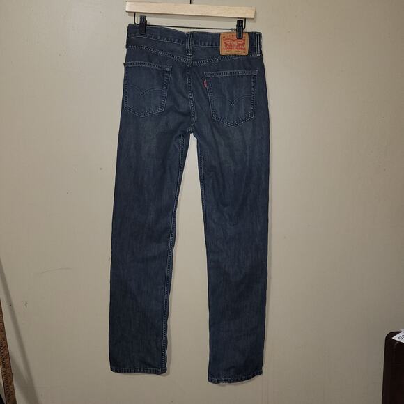 Levis 514 Straight Fit Flex Men’s Jeans Size 29x32 Blue Straight - Picture 4 of 7